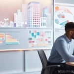 비즈니스 목표에 따른 광고 타겟팅 방법 - **Prompt:** A diverse, professional-looking person (gender-neutral, perhaps in business casual attir...