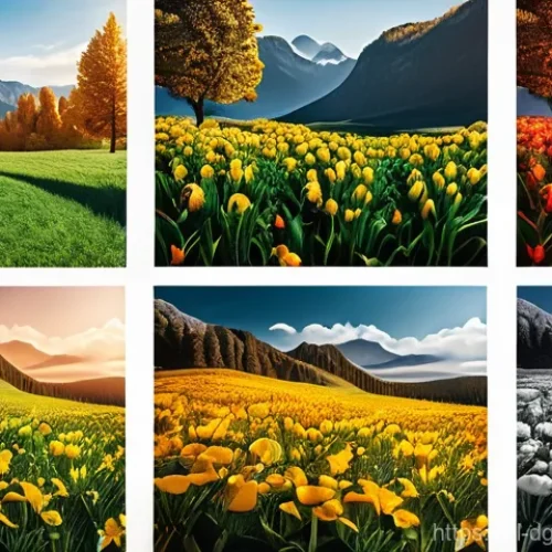 광고 콘텐츠와 타겟팅의 상관관계 - Here are three detailed image prompts: