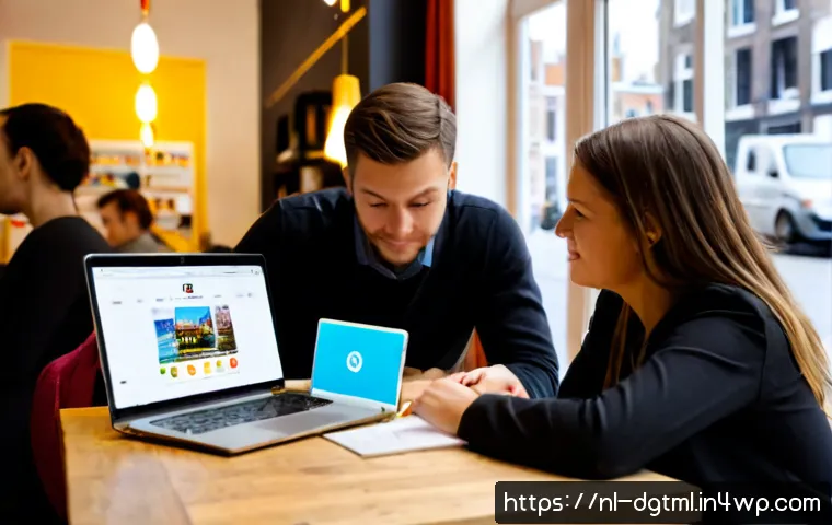 Home 17 다양한 타겟팅 옵션을 활용한 광고 전략 - Photorealistic Dutch small-business advertising strategy scene, diverse customer personas represente...